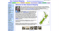 Desktop Screenshot of newzealandshipping.co.nz