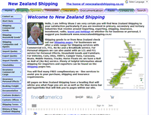Tablet Screenshot of newzealandshipping.co.nz